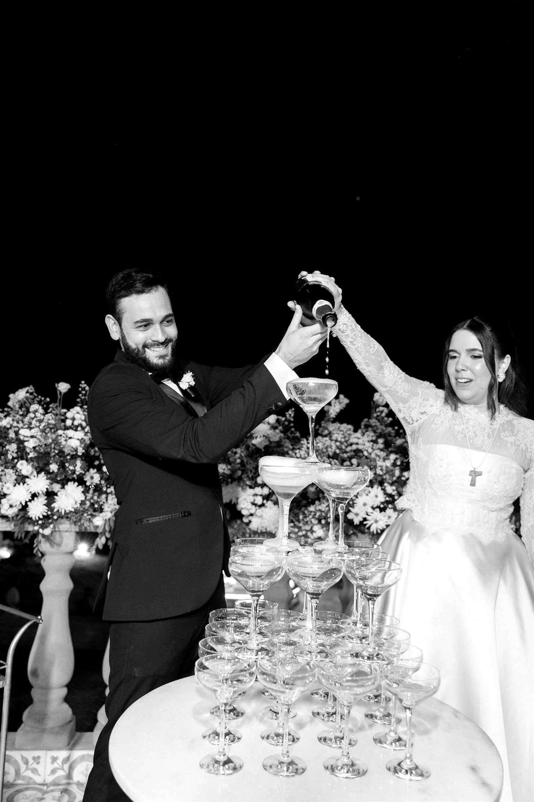 Casamento atendido pela Herms